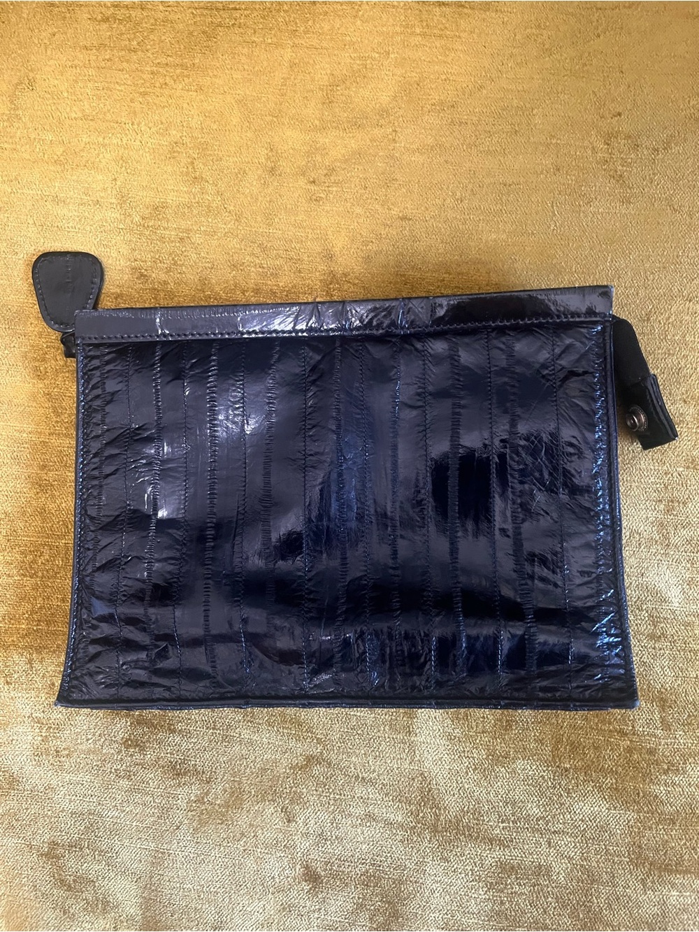 Vintage Black Genuine Eel Skin
Clutch